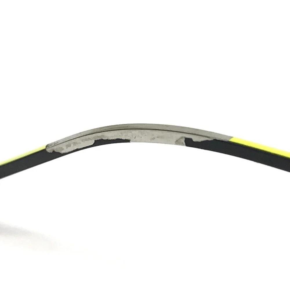 Cole Haan Eyeglasses Frames CH4040 001 BLACK Neon Yellow Square Full 56-18-145